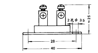 鎧裝熱電偶簡易式接線圖片及尺寸 鎧裝熱電偶簡易式接線圖片及尺寸