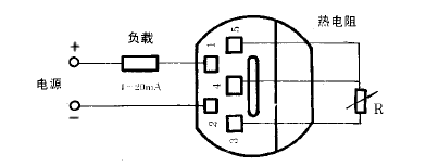 SBWZ-2480/430一體化熱電阻溫度變送器接線圖