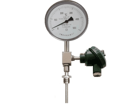 WSSP-581可動(dòng)外螺紋萬(wàn)向一體化雙金屬溫度計(jì)