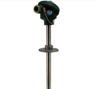 WZP2-321活動法蘭防濺雙支裝配式熱電阻